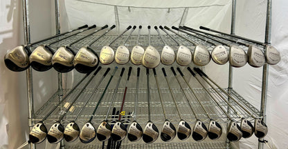 Wholesale Lot of 30 Golf Clubs - Callaway Fairway Woods and TaylorMade Drivers-Next Round