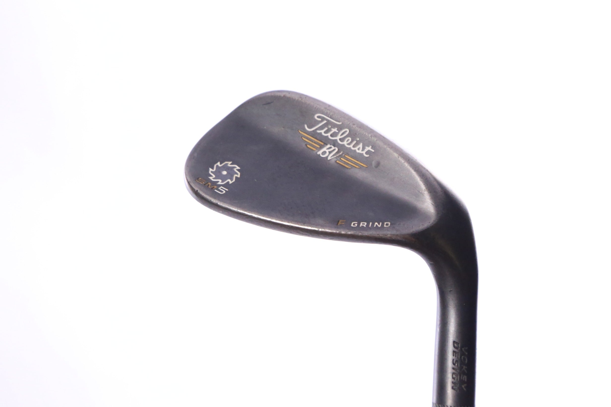 Used Titleist Vokey SM5 Raw Black Gap Wedge - Right-Handed - 52 Degrees - Wedge Flex-Next Round