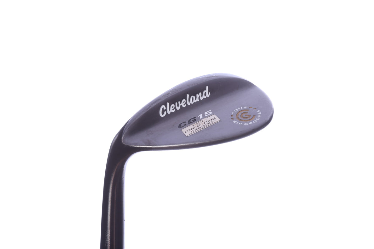 Used Cleveland CG15 Black Pearl Lob Wedge - Left-Handed - 60 Degrees - Wedge Flex