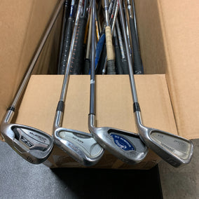 Wholesale Lot of 50 Mizuno, Callaway, Cobra Single Irons-Next Round