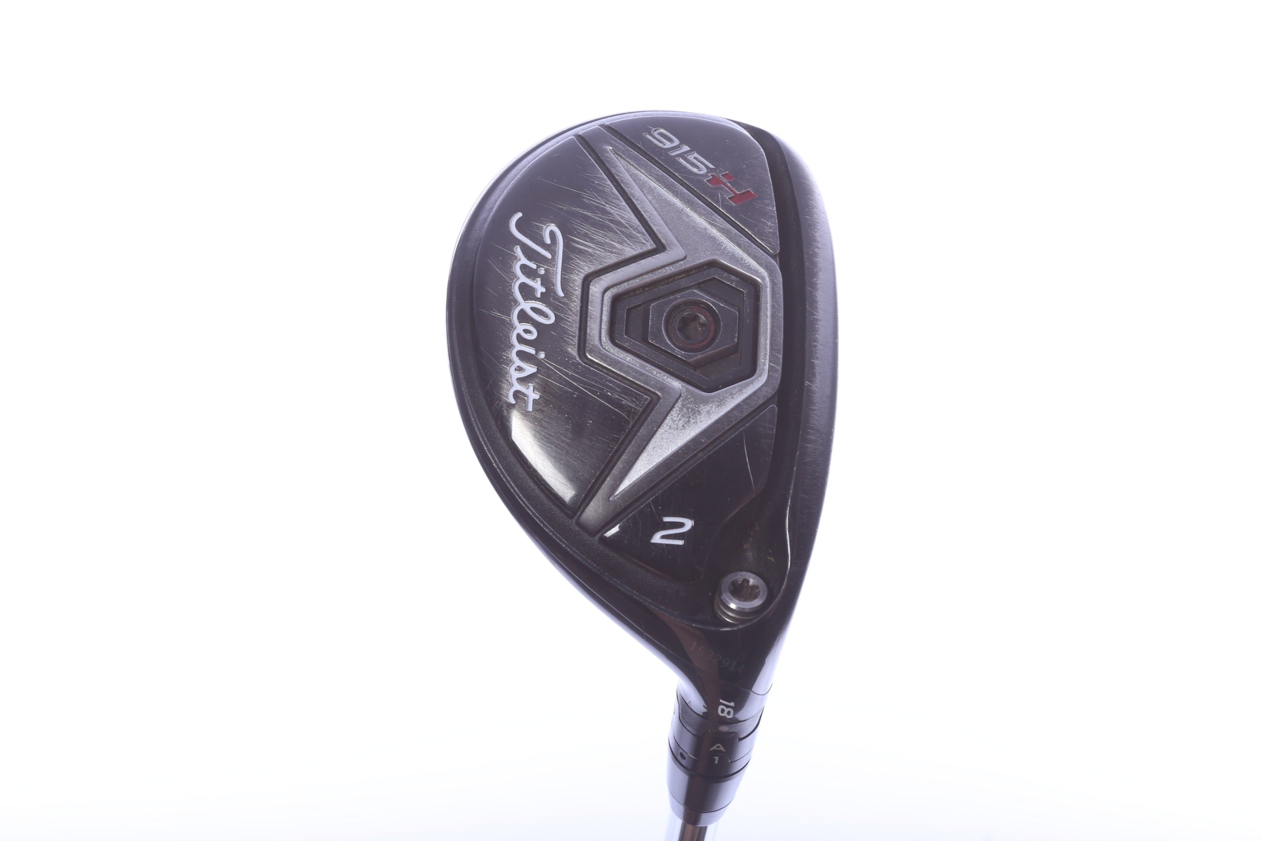 Used Titleist 915 H 2H Hybrid - Right-Handed - 18 Degrees - Stiff Flex