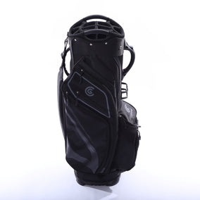 Used Cleveland CG Black Black Cart Bag - 14-Way - 9 Pockets - Rain Cover Included-Next Round