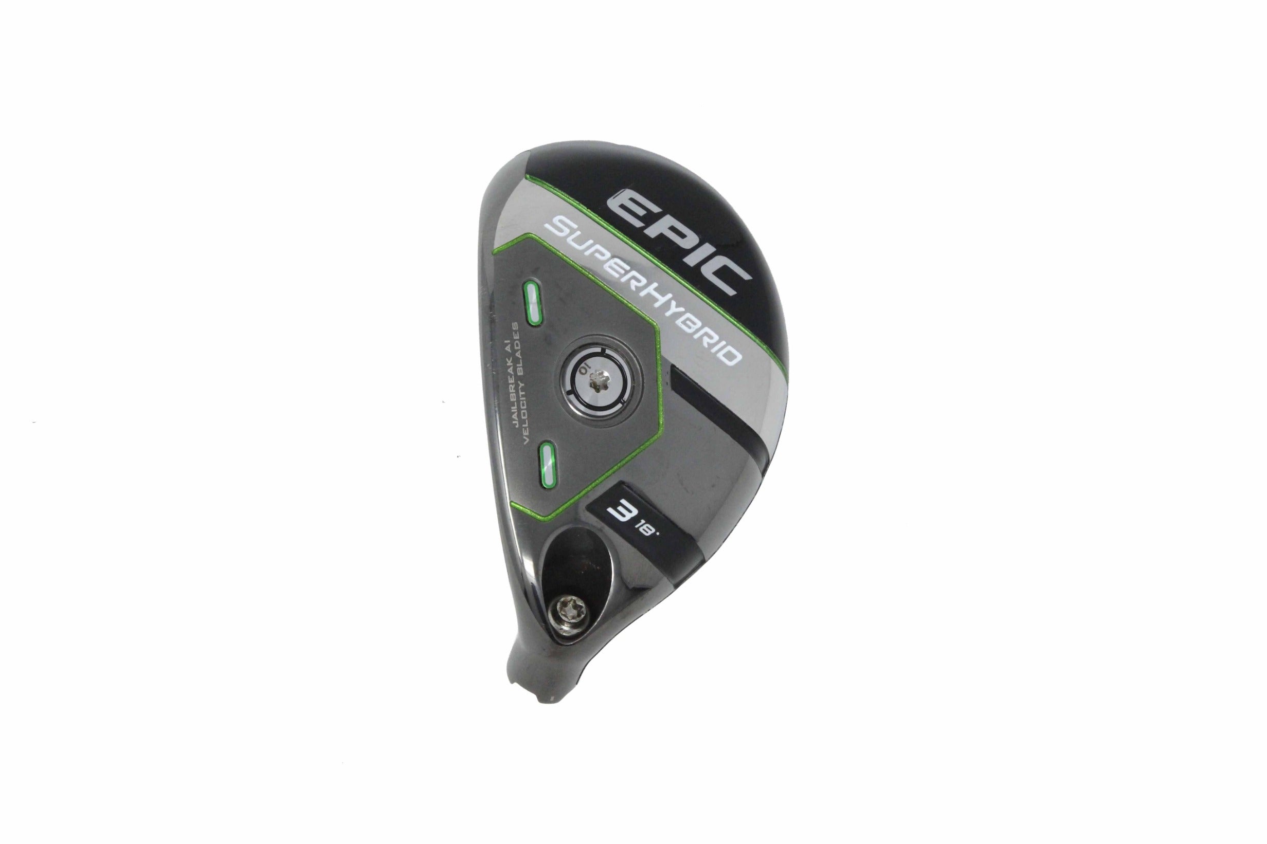 Used Callaway Epic Super 3H - HEAD ONLY - Left-Handed - 18 Degrees-Next Round