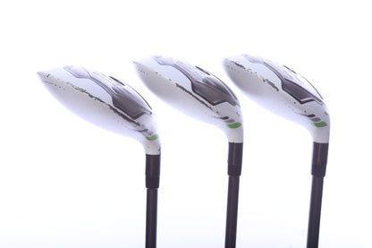 Used TaylorMade RocketBallz Hybrid Set - Right-Handed - 3H, 4H, 5H - Regular Flex
