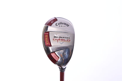 Used Callaway Big Bertha Diablo 3H Hybrid - Right-Handed - 21 Degrees - Stiff Flex