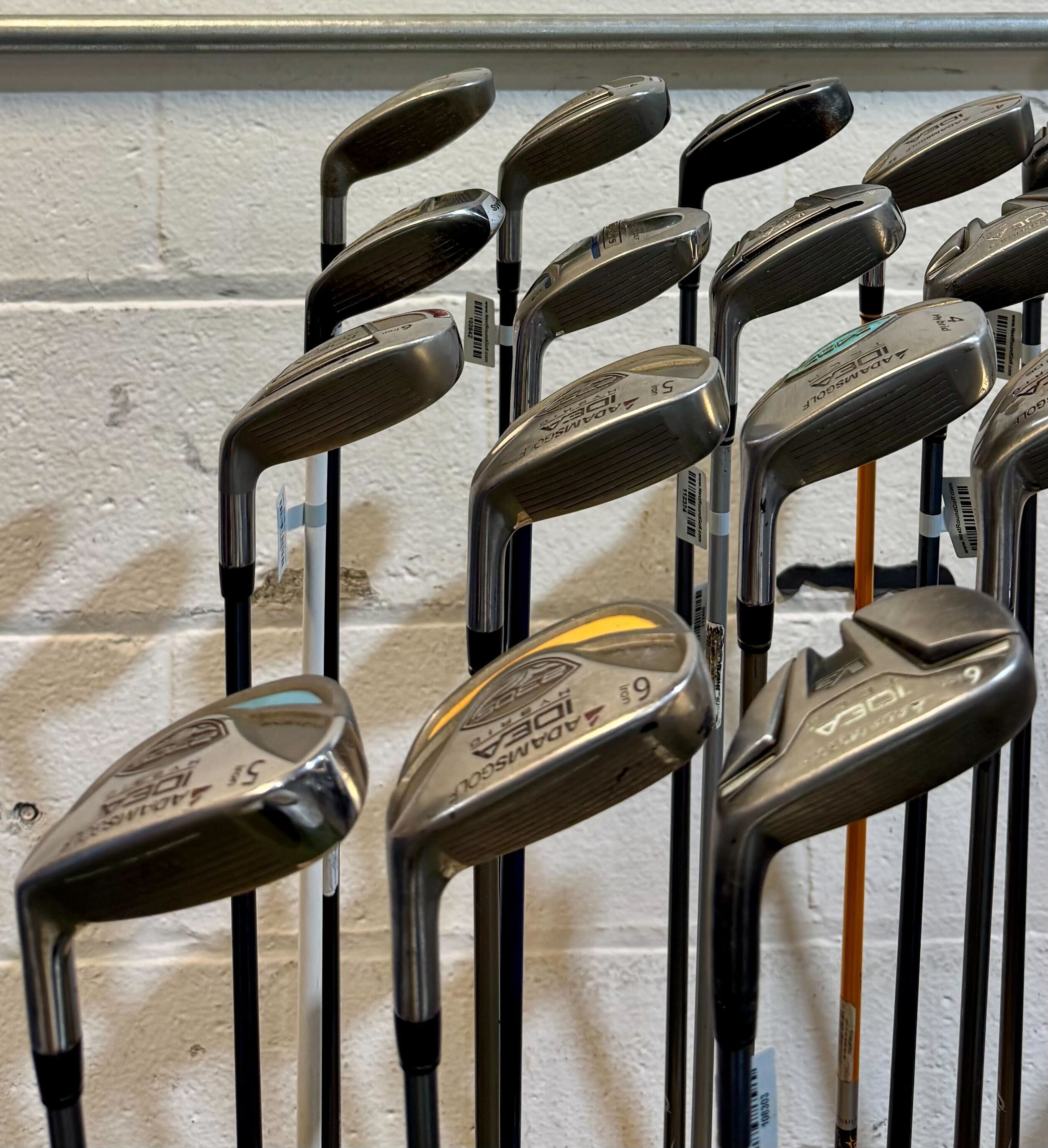 Wholesale Lot of 45 Golf Clubs - Adams Hybrids-Next Round