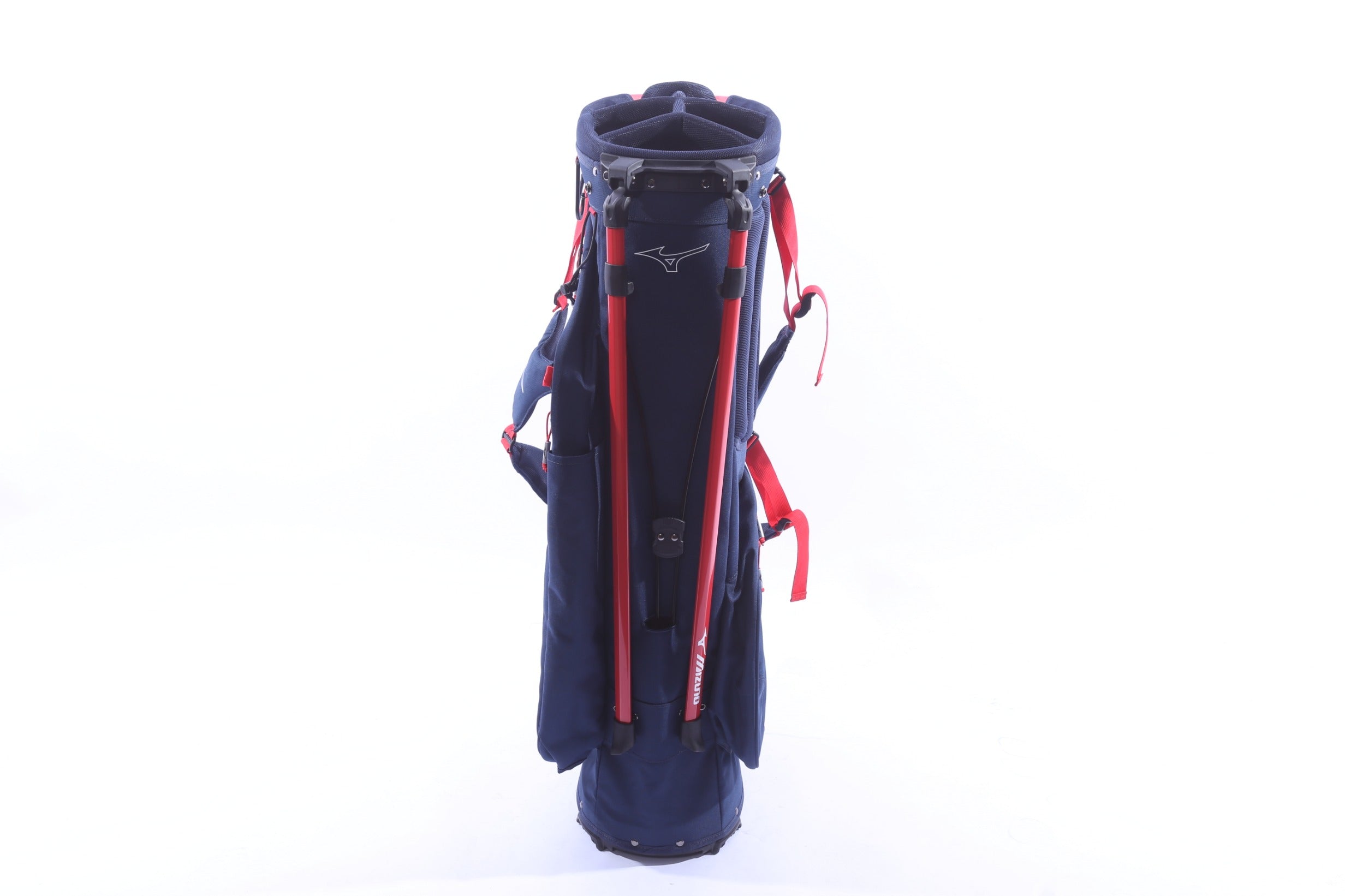 Used Mizuno 2025 BR-D4 Multicolor Stand Bag - 6-Way - 7 Pockets - Rain Cover Included-Next Round