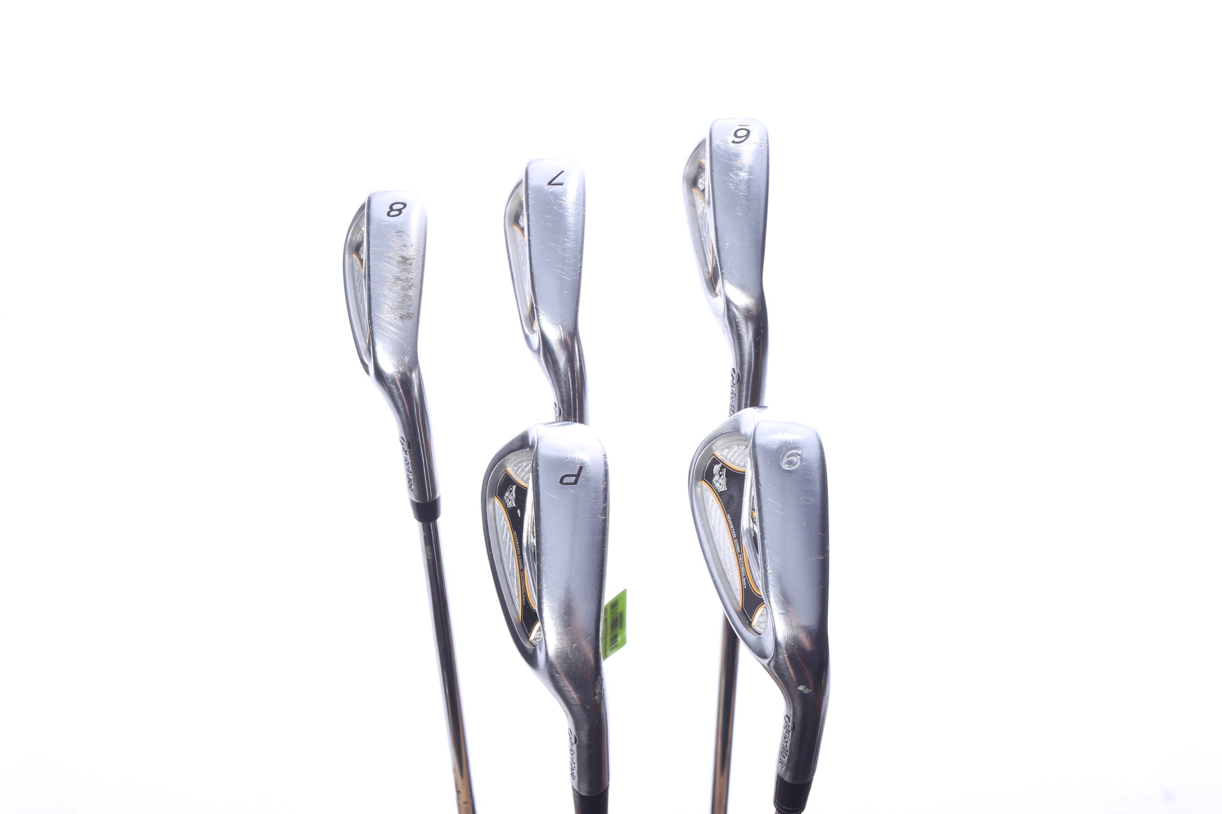 Used TaylorMade r7 TP Iron Set - Right-Handed - 6-PW - Regular Flex