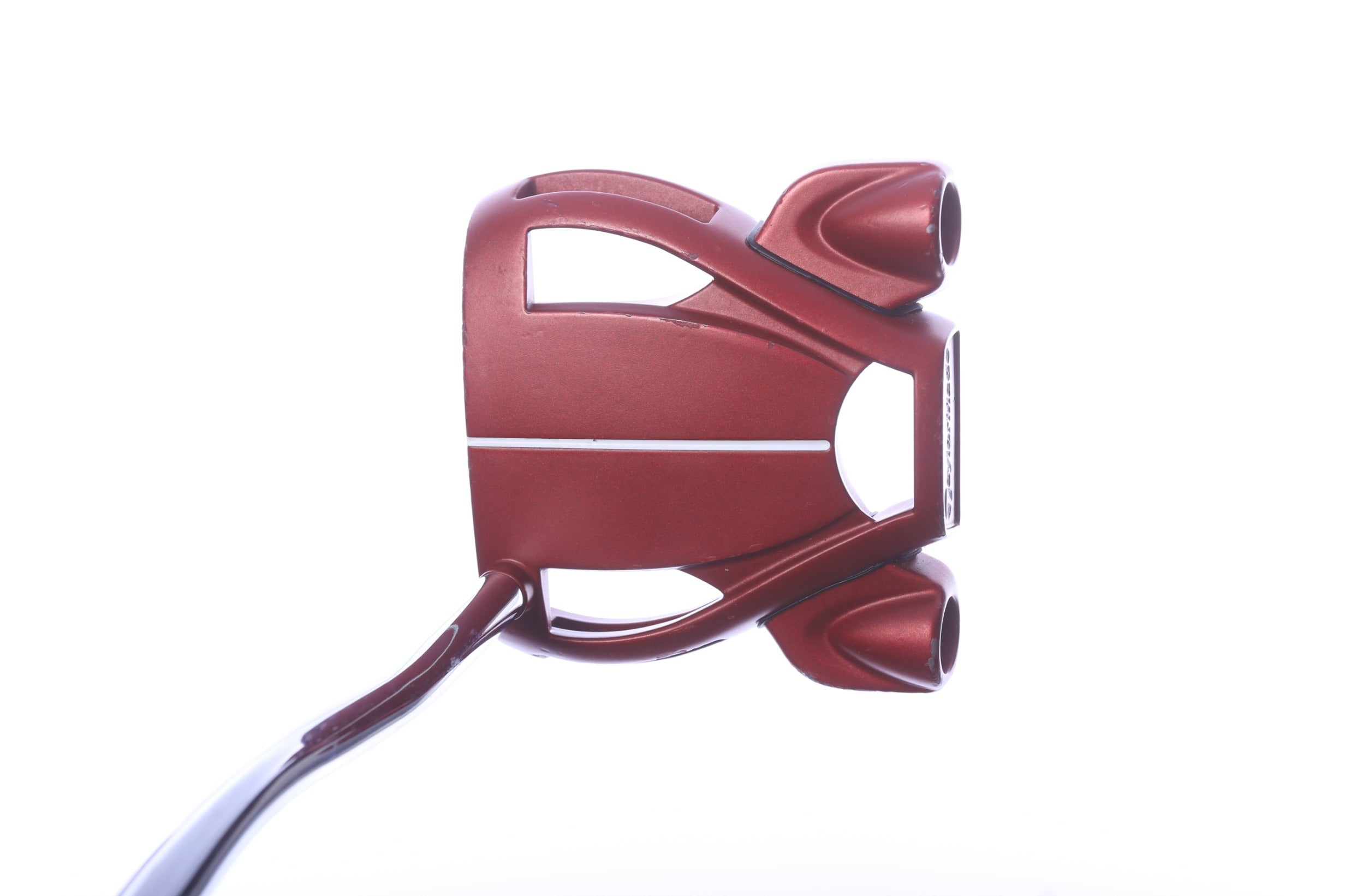 Used TaylorMade Spider Red Double Bend Putter - Right-Handed - 35 in - Mallet