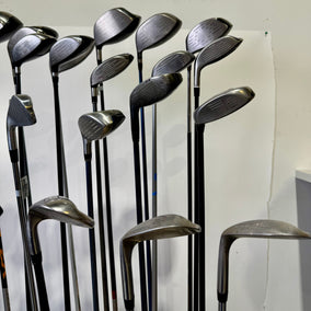 Wholesale Lot of 24 Golf Clubs - Drivers, Woods, Hybrids and Single Irons-Next Round