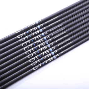 Used Mitsubishi Ot Irons 75 Pll Regular Graphite Iron Shaft Set 36"-39"-Next Round