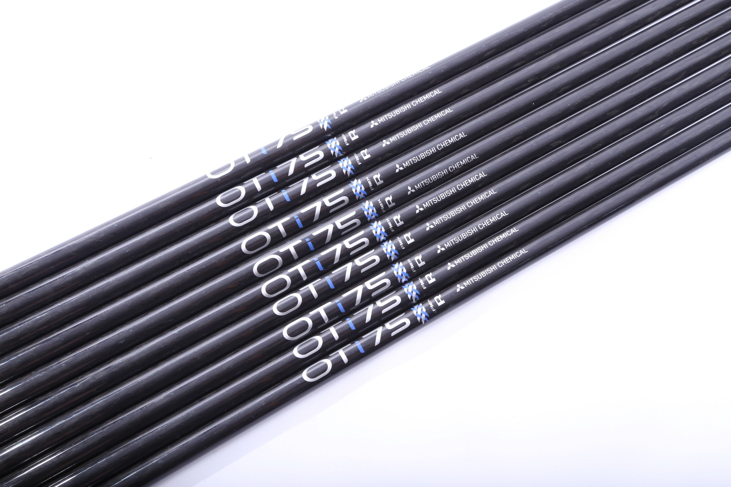 Used Mitsubishi Ot Irons 75 Pll Regular Graphite Iron Shaft Set 36"-39"-Next Round