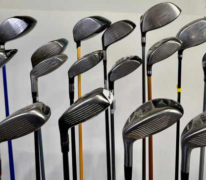 Wholesale Lot of 24 Drivers, Fairway Woods, Hybrids, And Single Irons.-Next Round
