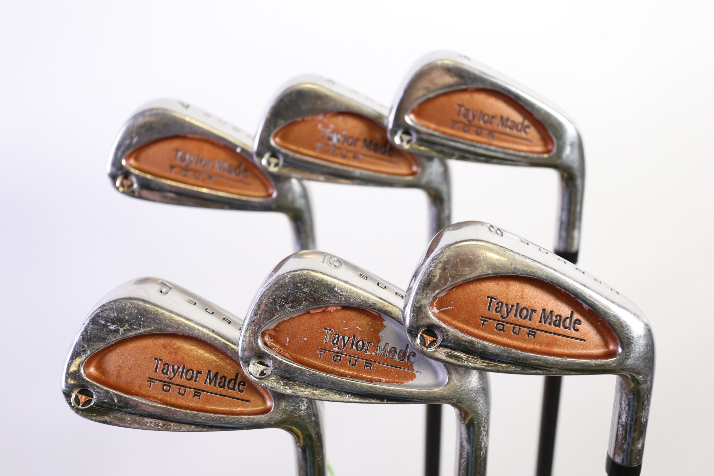 Used TaylorMade Burner Tour Iron Set - Right-Handed - 5-9, PW - Stiff Flex