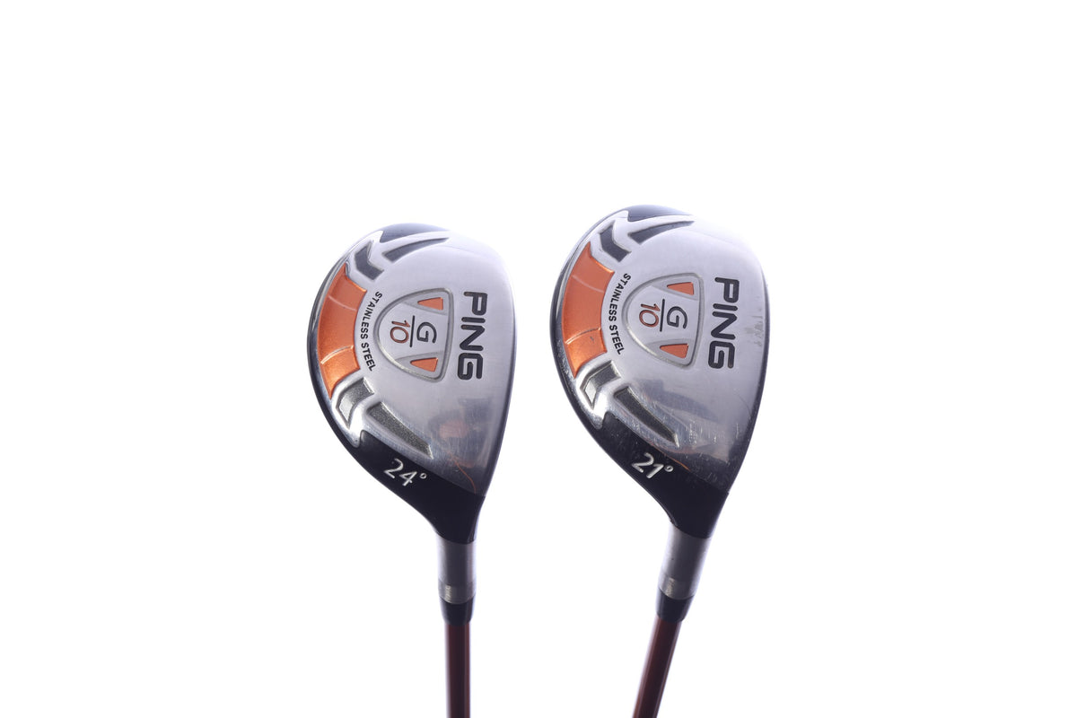Used Ping G10 Hybrid Set - Right-Handed - 4H, 5H - Regular Flex