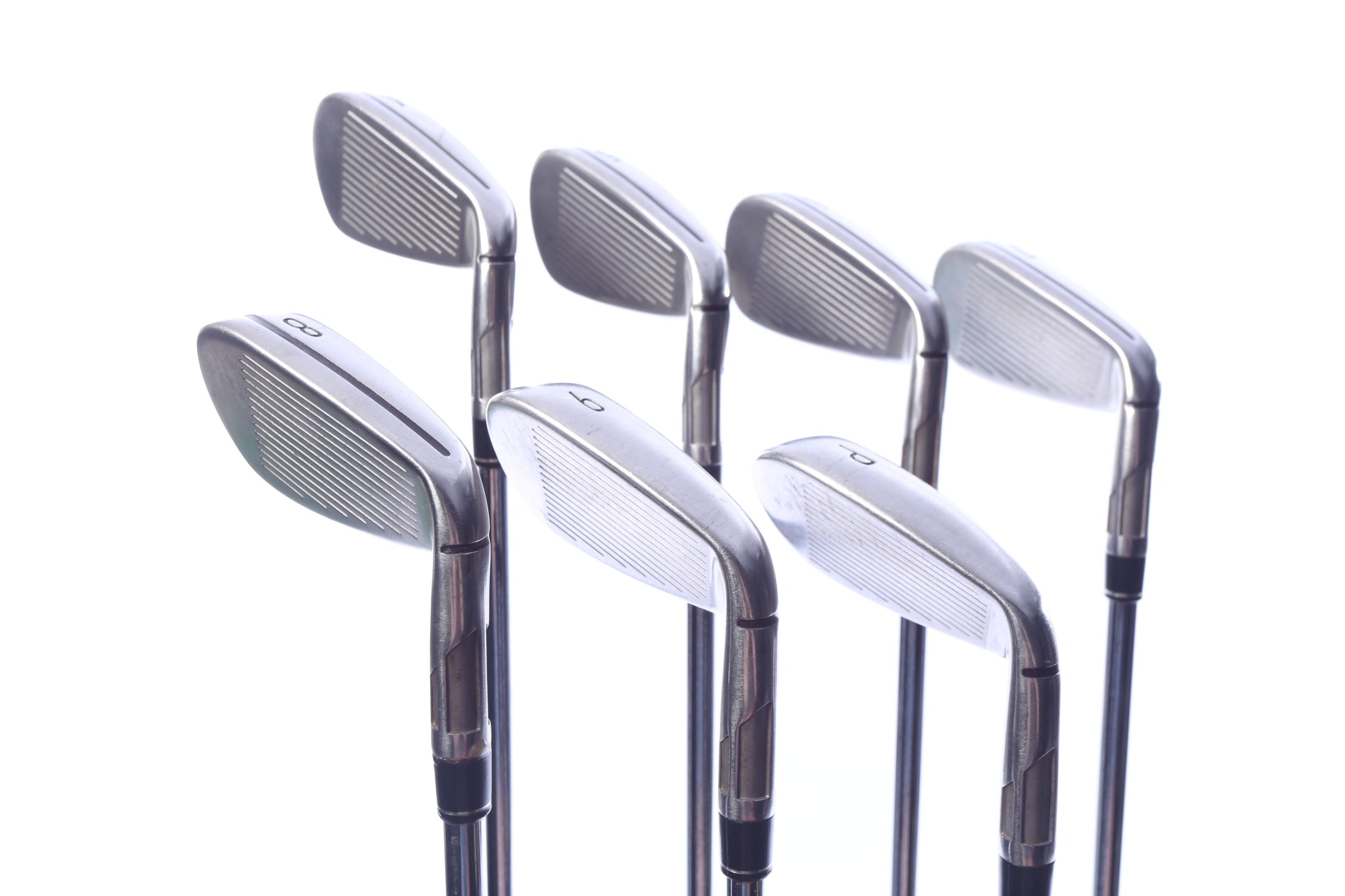Used TaylorMade SIM2 MAX Iron Set - Left-Handed - 4-PW - Stiff Flex