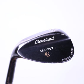 Used Cleveland 588 RTX Black Pearl Sand Wedge - Left-Handed - 56 Degrees - Wedge Flex-Next Round