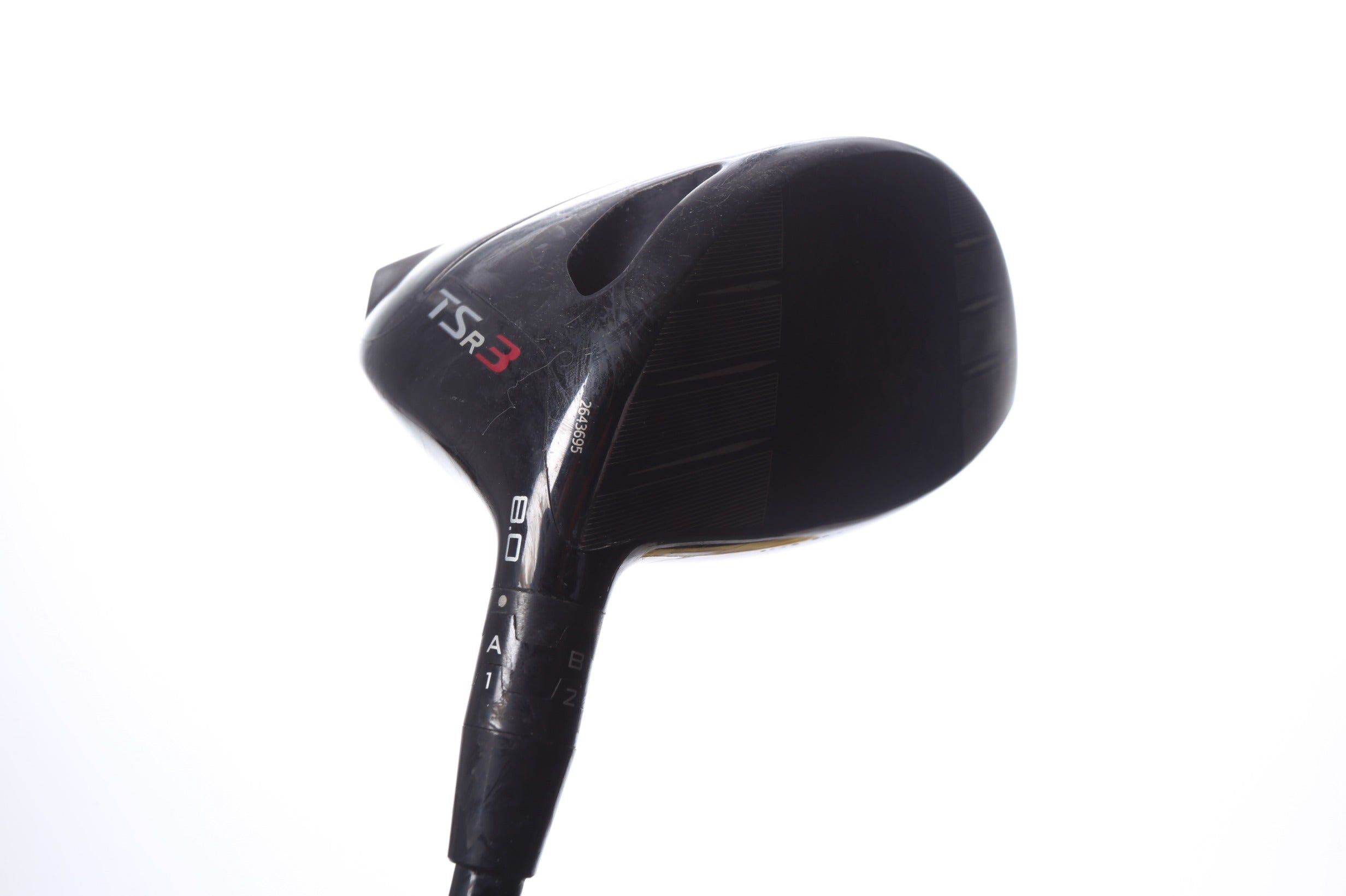 Used Titleist TSR3 Driver - 8 Degrees - Stiff Flex Project X HZRDUS Smoke RDX Red - Right-Handed-Next Round