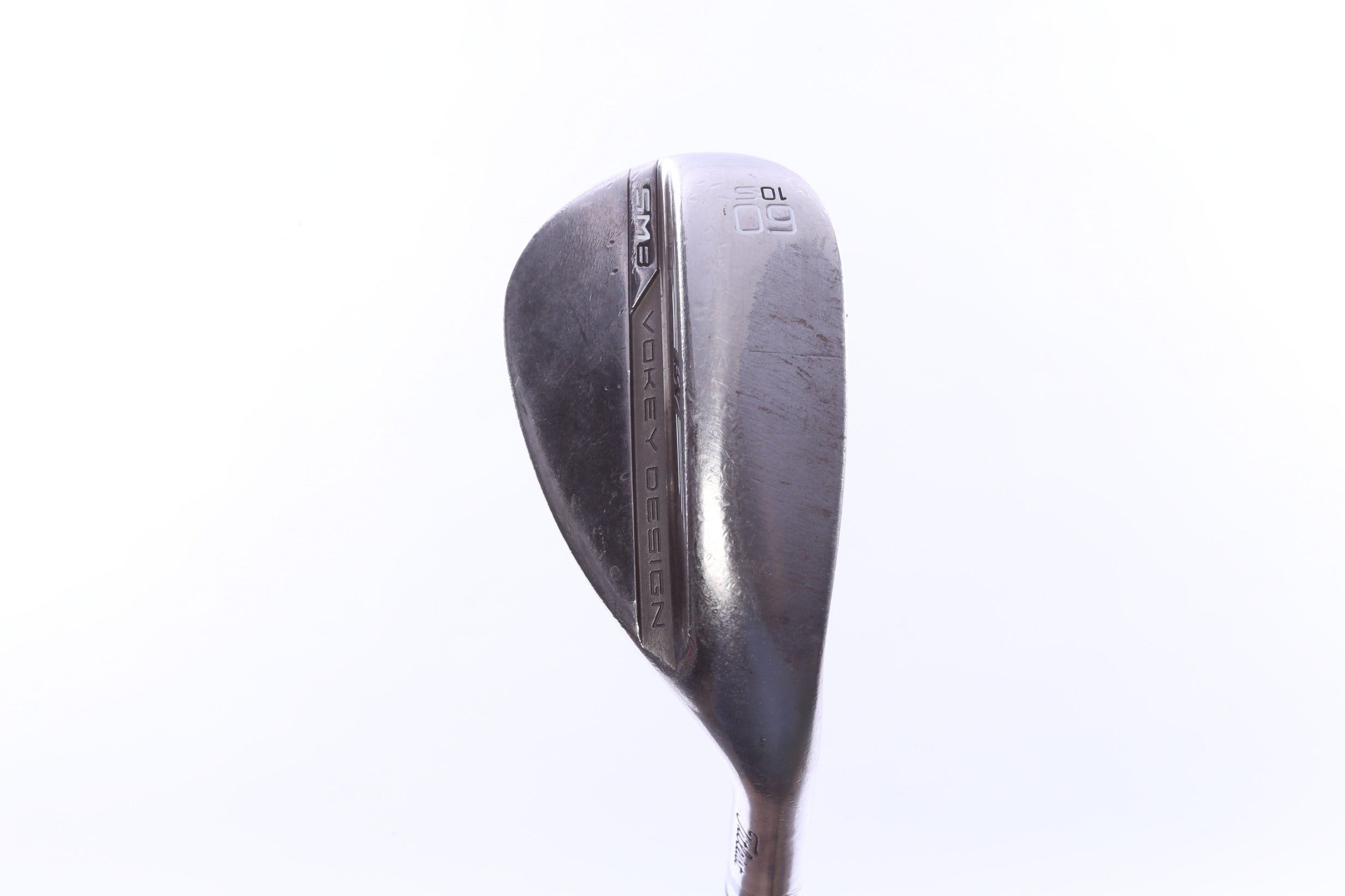 Used Titleist Vokey SM8 Brushed Steel Lob Wedge - Right-Handed - 60 Degrees - Stiff Flex-Next Round