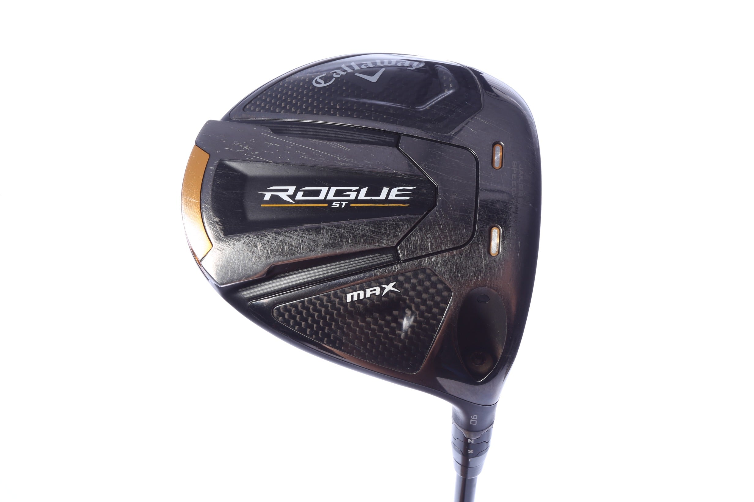 Used Callaway Rogue ST MAX Driver - 9 Degrees - Stiff Flex Project X HZRDUS Smoke RDX Red - Right-Handed