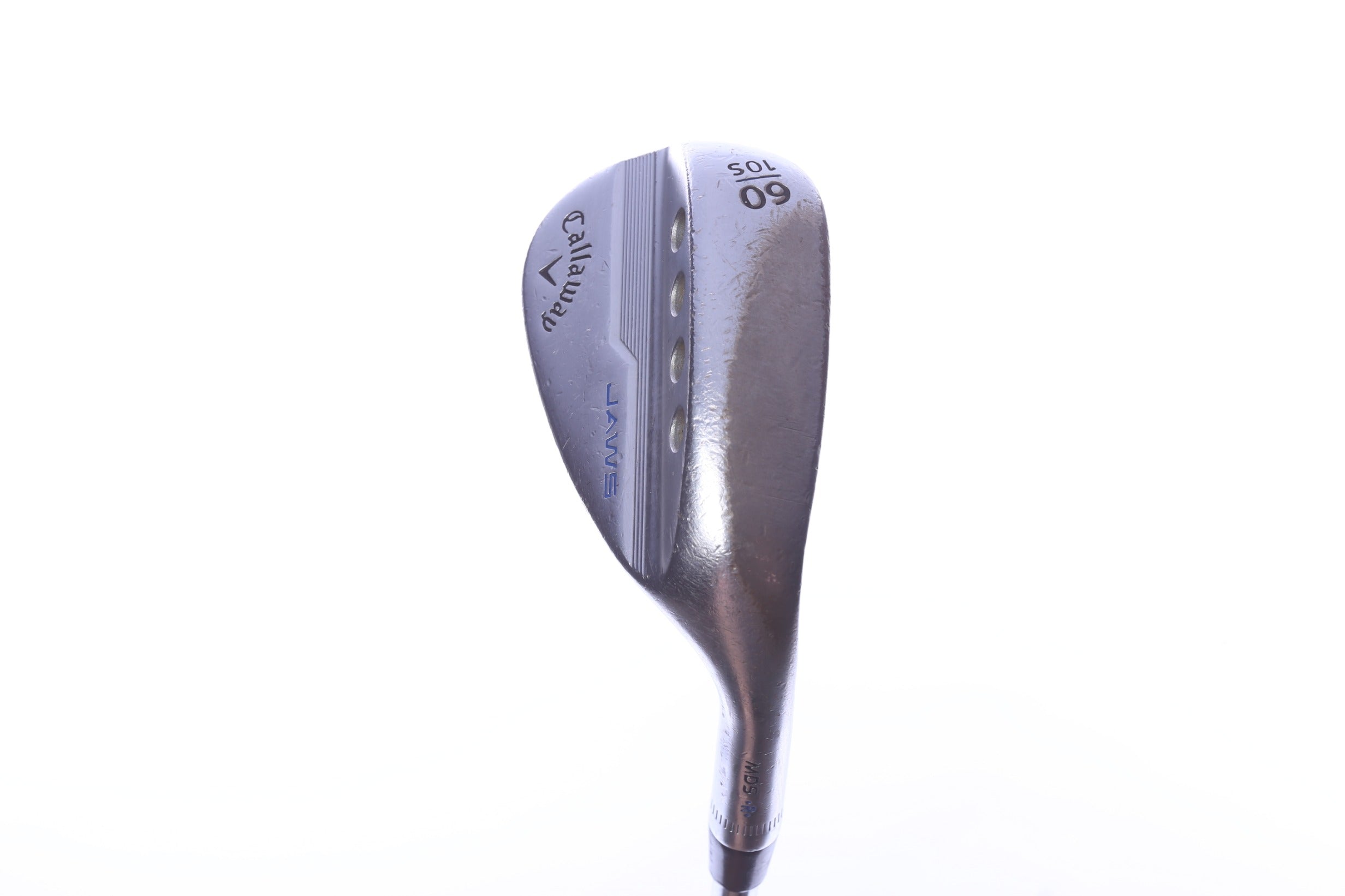 Used Callaway JAWS MD5 Chrome Lob Wedge - Right-Handed - 60 Degrees - Stiff Flex