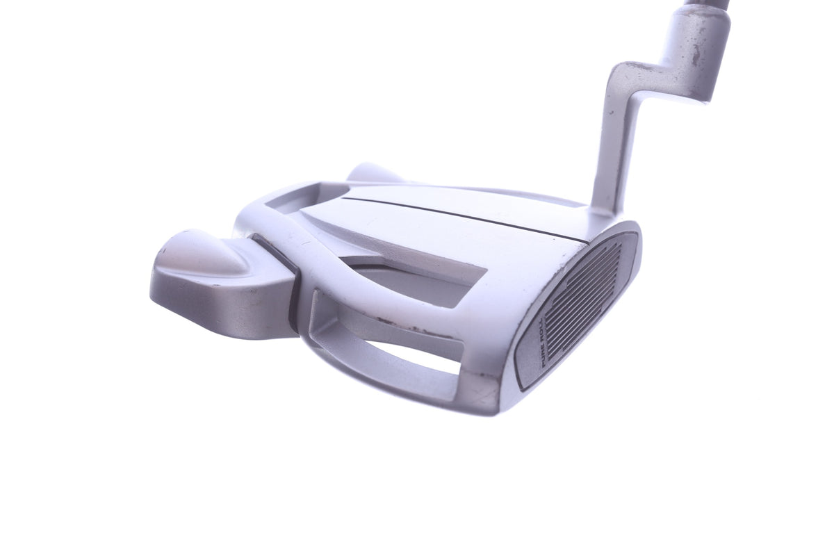 Used TaylorMade Spider Tour Silver L Neck Putter - Right-Handed - 34 in - Mallet-Next Round
