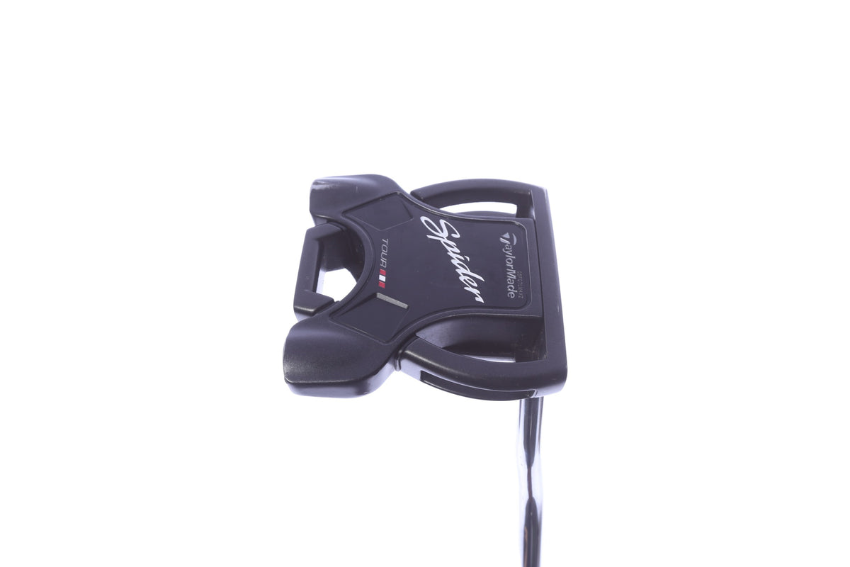 Used TaylorMade Spider Tour Black Putter - Right-Handed - 35 in - Mallet-Next Round