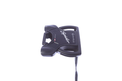 Used TaylorMade Spider Tour Black Putter - Right-Handed - 35 in - Mallet-Next Round