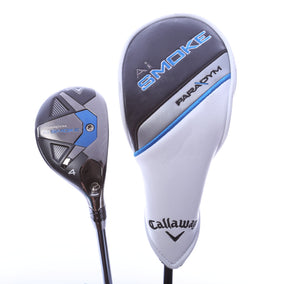 Used Callaway Paradym Ai Smoke 4H Hybrid - Right-Handed - 21 Degrees - Stiff Flex-Next Round
