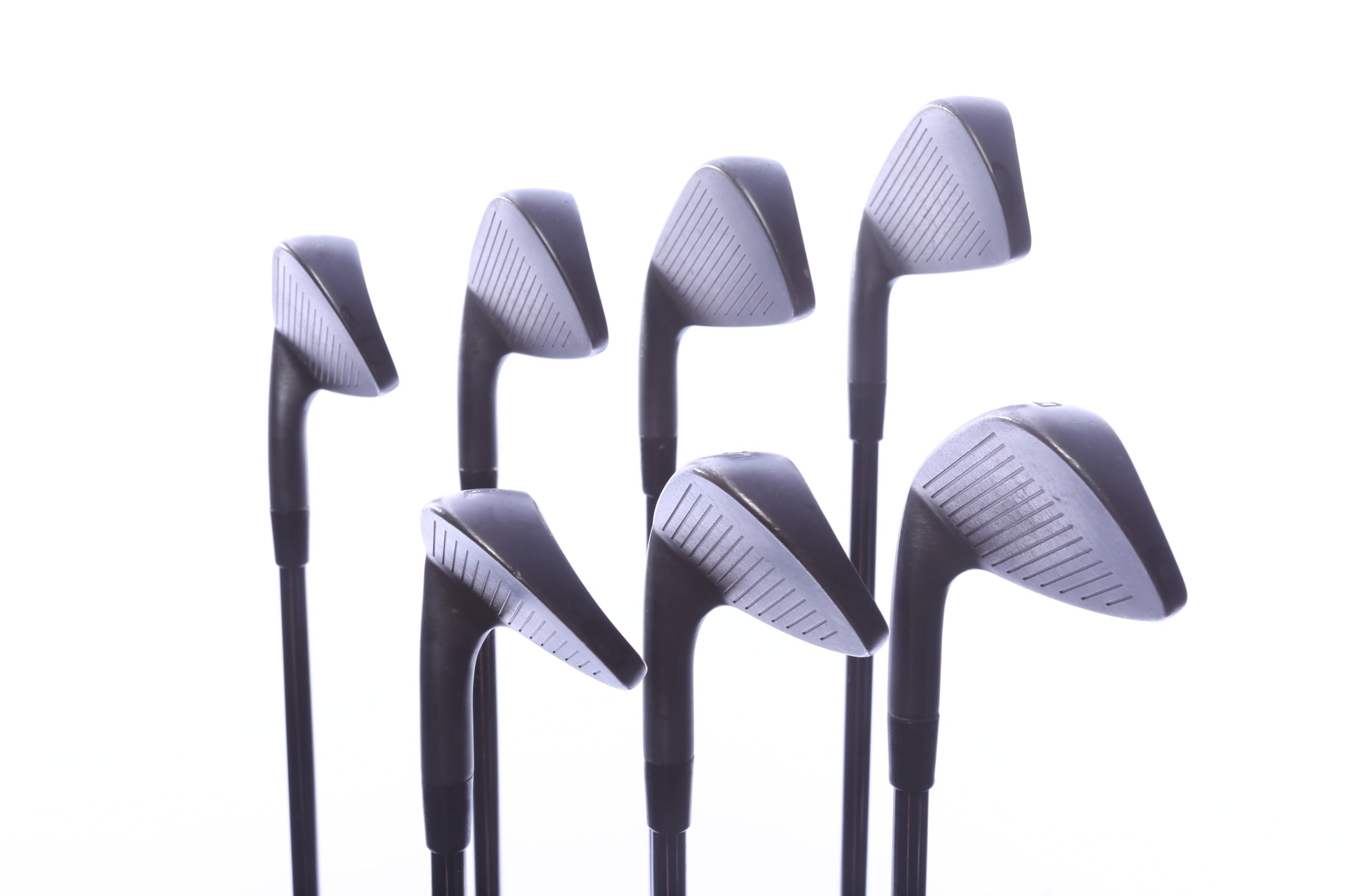 Used Cobra KING Black Forged Tec Iron Set - Right-Handed - 4-PW - Extra Stiff Flex-Next Round