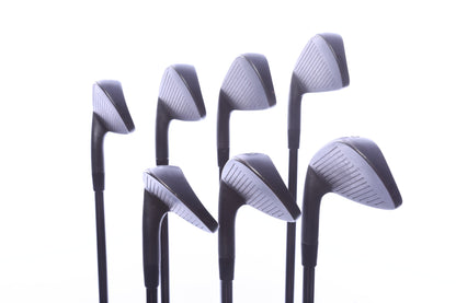 Used Cobra KING Black Forged Tec Iron Set - Right-Handed - 4-PW - Extra Stiff Flex-Next Round