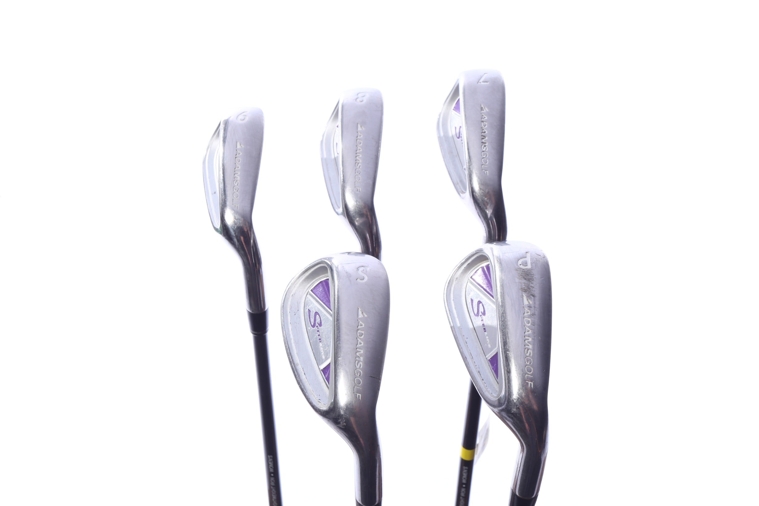 Used Adams Speedline Iron Set - Right-Handed - 7-PW, SW - Ladies Flex-Next Round