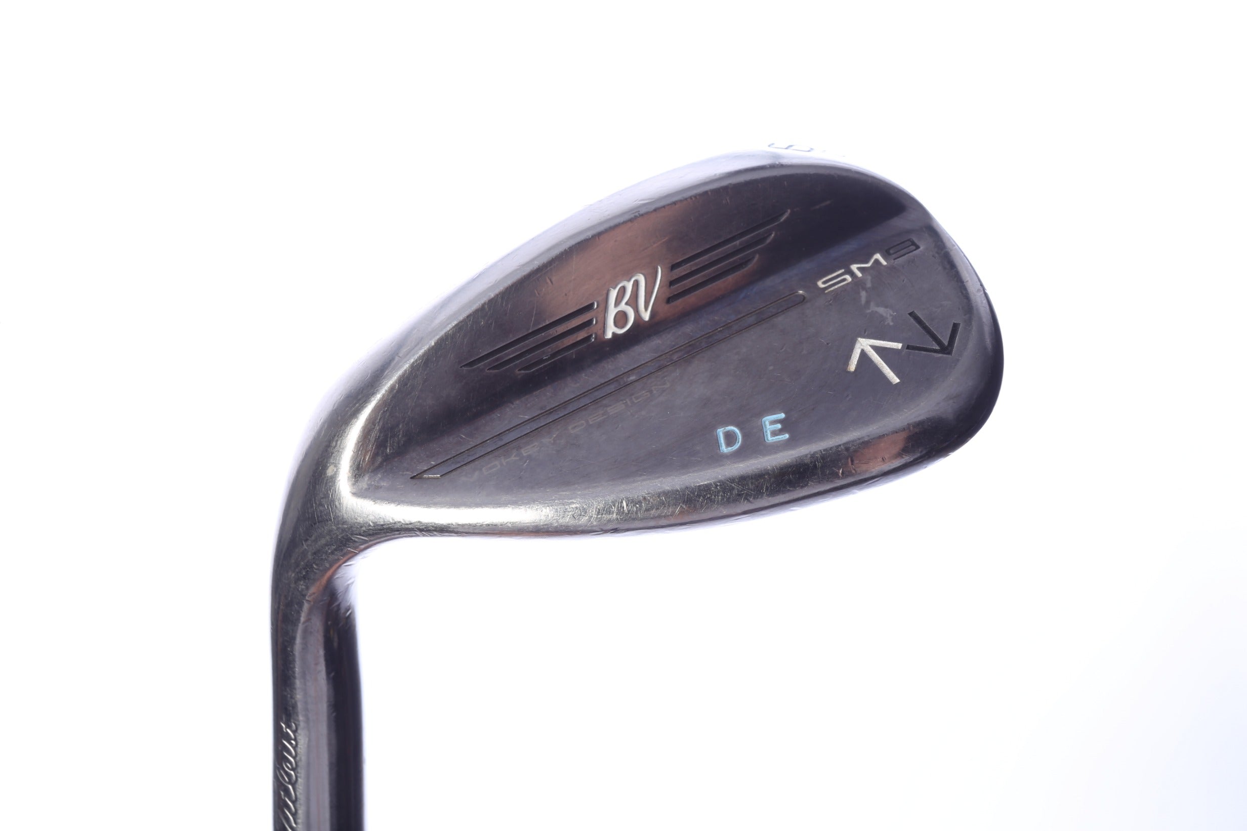 Used Titleist Vokey SM9 Brushed Steel Lob Wedge - Left-Handed - 60 Degrees - Regular Plus Flex