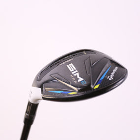 Used TaylorMade SIM 2 MAX Rescue 4H Hybrid - Left-Handed - 22 Degrees - Regular Flex-Next Round