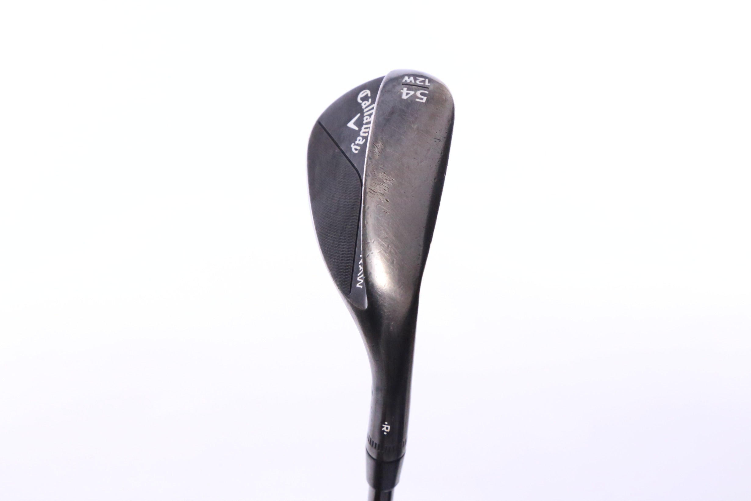 Used Callaway JAWS Raw Black Plasma Sand Wedge - Right-Handed - 54 Degrees - Extra Stiff Flex