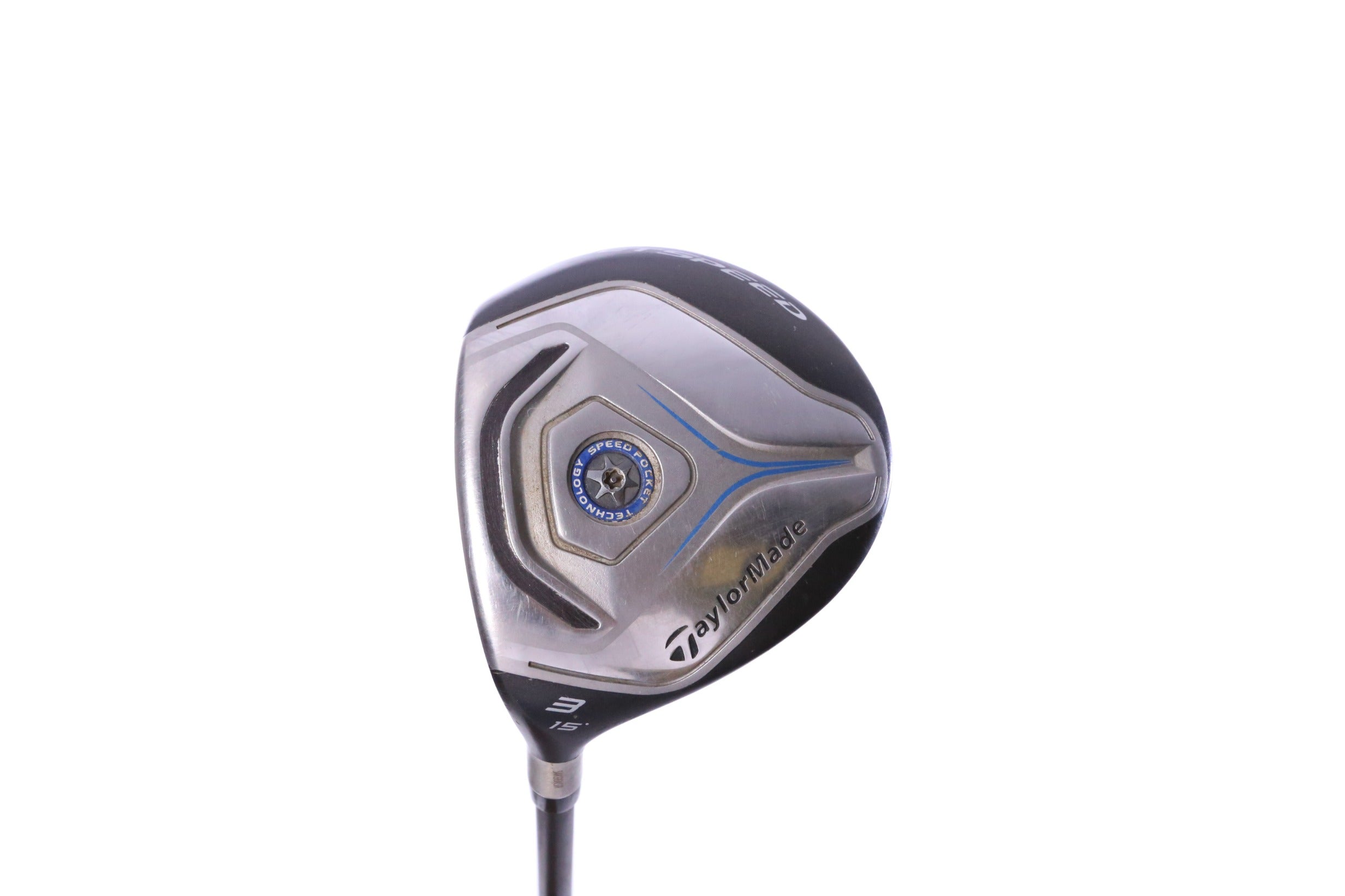 Used TaylorMade JetSpeed 3-Wood - Left-Handed - 15 Degrees - Regular Flex