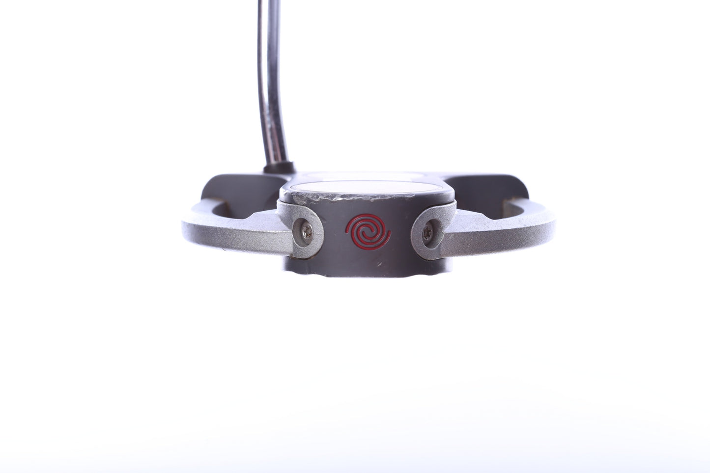 Used Odyssey White Steel 2-Ball Center Shaft Putter - Right-Handed - 34 in - Mallet-Next Round
