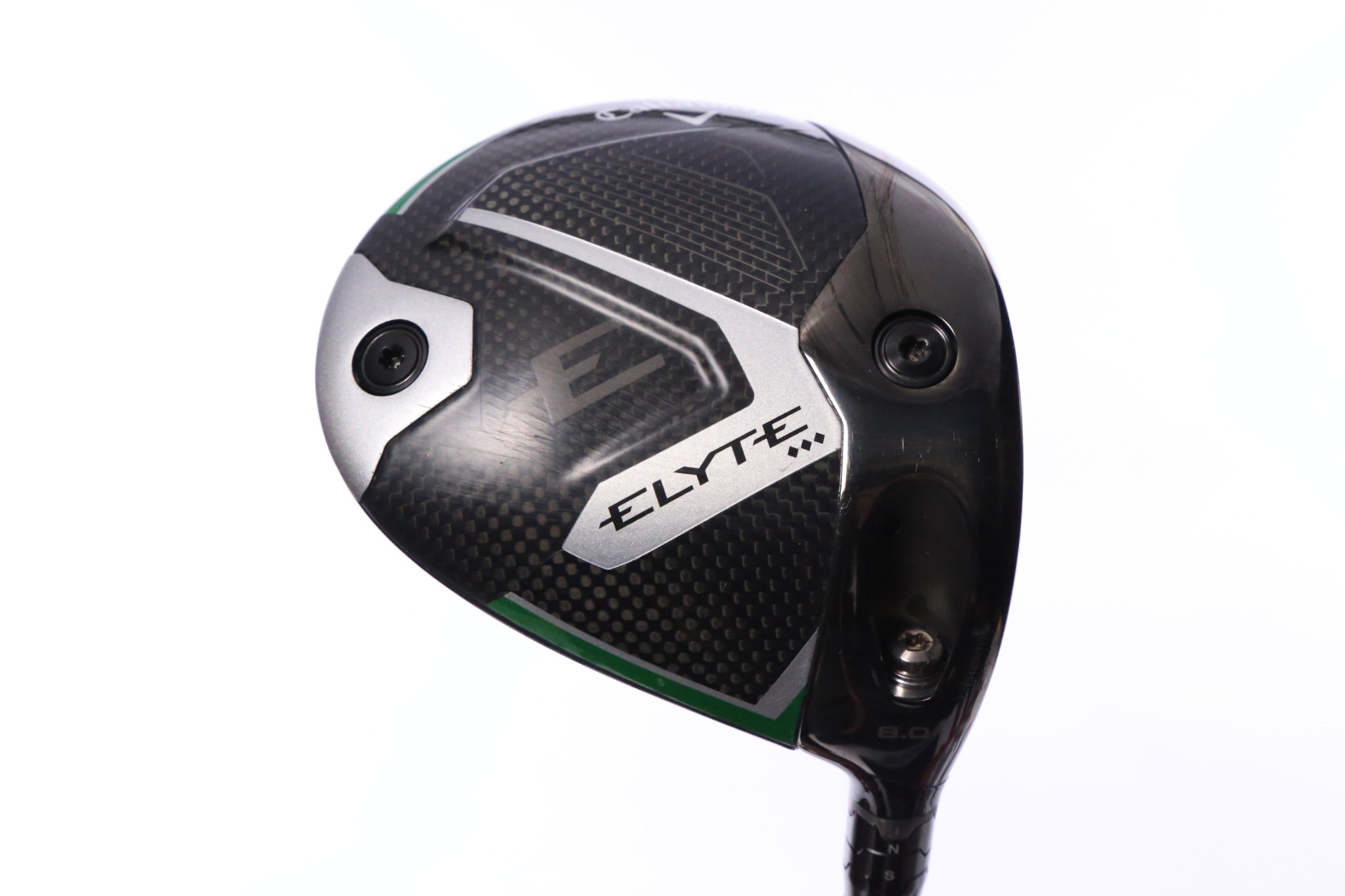 Used Callaway Elyte Triple Diamond Driver - 8 Degrees - Stiff Flex Mitsubishi Tensei AV Series 1K Black - Right-Handed-Next Round