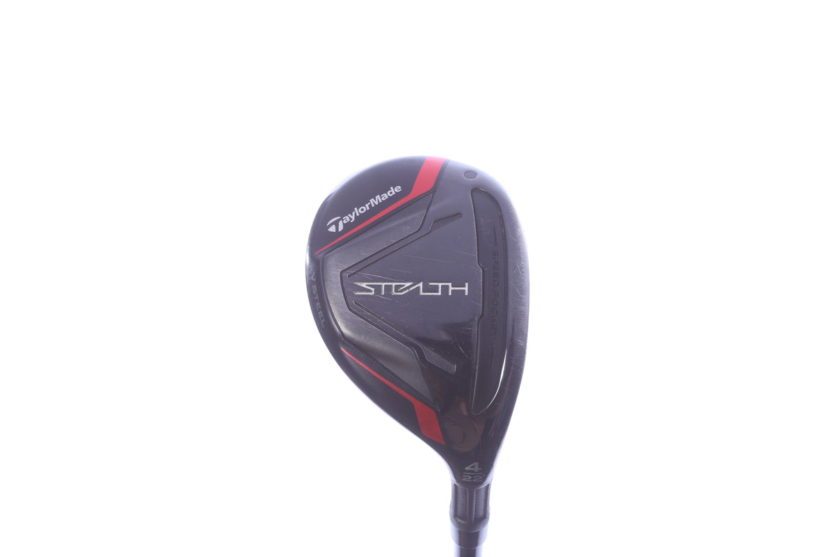 Used TaylorMade STEALTH Rescue 4H Hybrid - Right-Handed - 22 Degrees - Stiff Flex