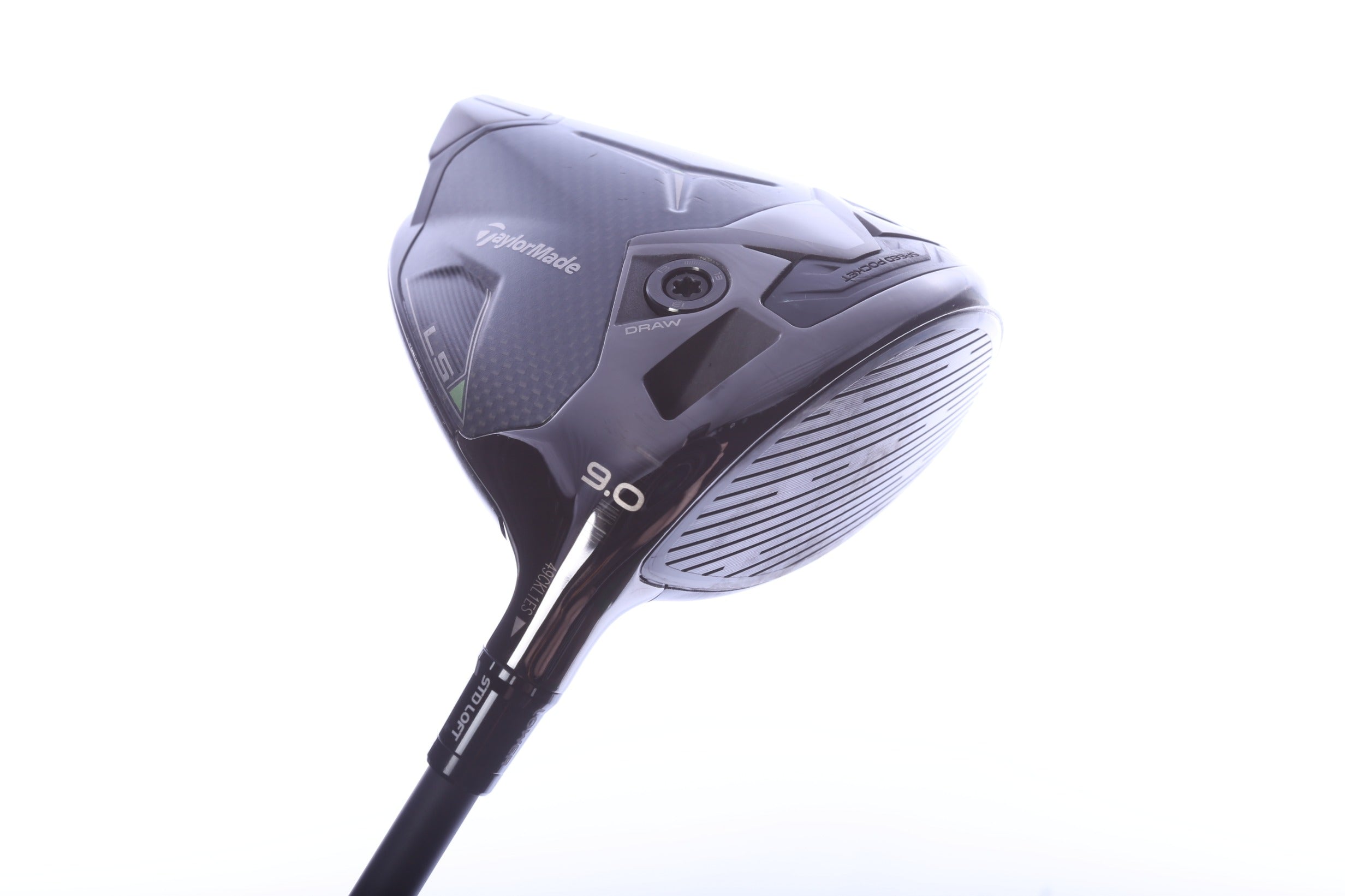 Used TaylorMade Qi35 LS Driver - 9 Degrees - Stiff Flex Mitsubishi REAX - Right-Handed