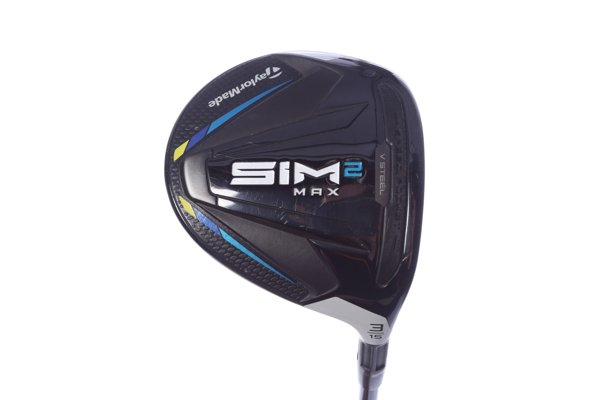 Used TaylorMade SIM2 MAX 3-Wood - Right-Handed - 15 Degrees - Extra Stiff Flex-Next Round