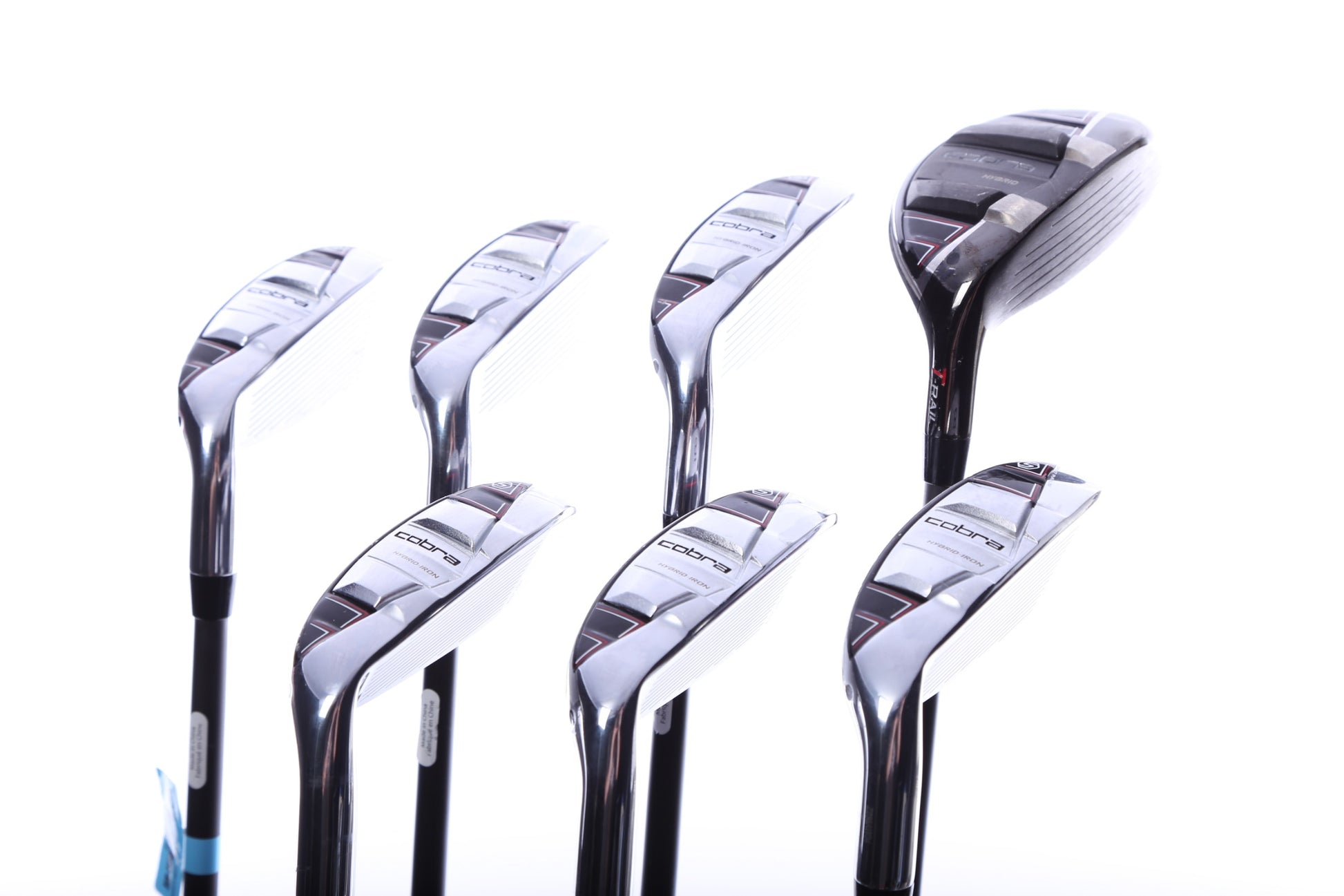 Used Cobra 2023 T-Rail Combo Iron Set - Right-Handed - 4H, 6-PW - Regular Flex-Next Round