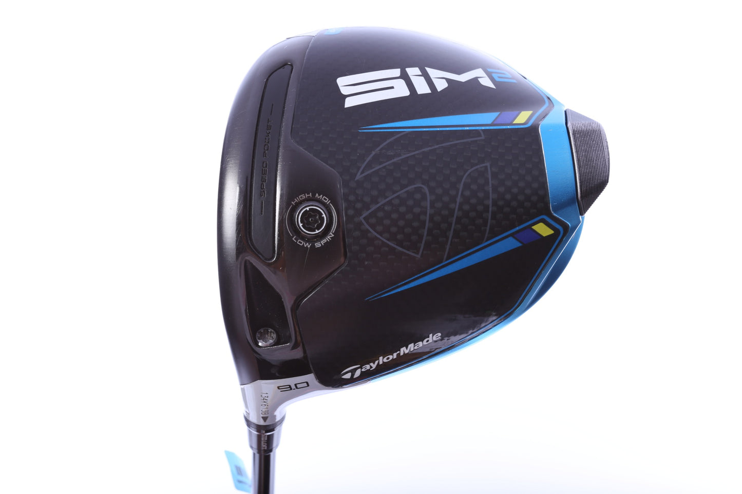 LEFTY TaylorMade SIM2 9* Driver 45 in Graphite Shaft Stiff Flex-Next Round
