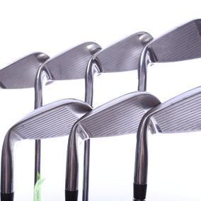 Used Adams Idea Black/Gold Iron Set - Right-Handed - 5-PW, SW - Youth Flex-Next Round