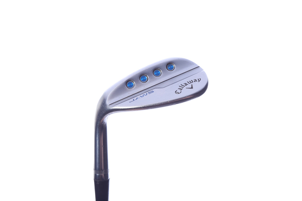 Used Callaway JAWS MD5 Chrome Lob Wedge - Left-Handed - 60 Degrees - Stiff Flex
