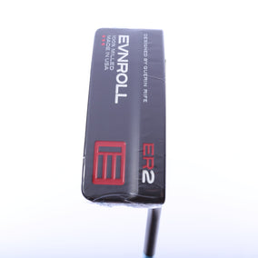 Used Evnroll ER2 Black MidBlade Putter - Right-Handed - 35.25 in - Blade