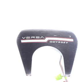 Used Odyssey Versa #7 Black Putter - Right-Handed - 34 in - Mallet-Next Round
