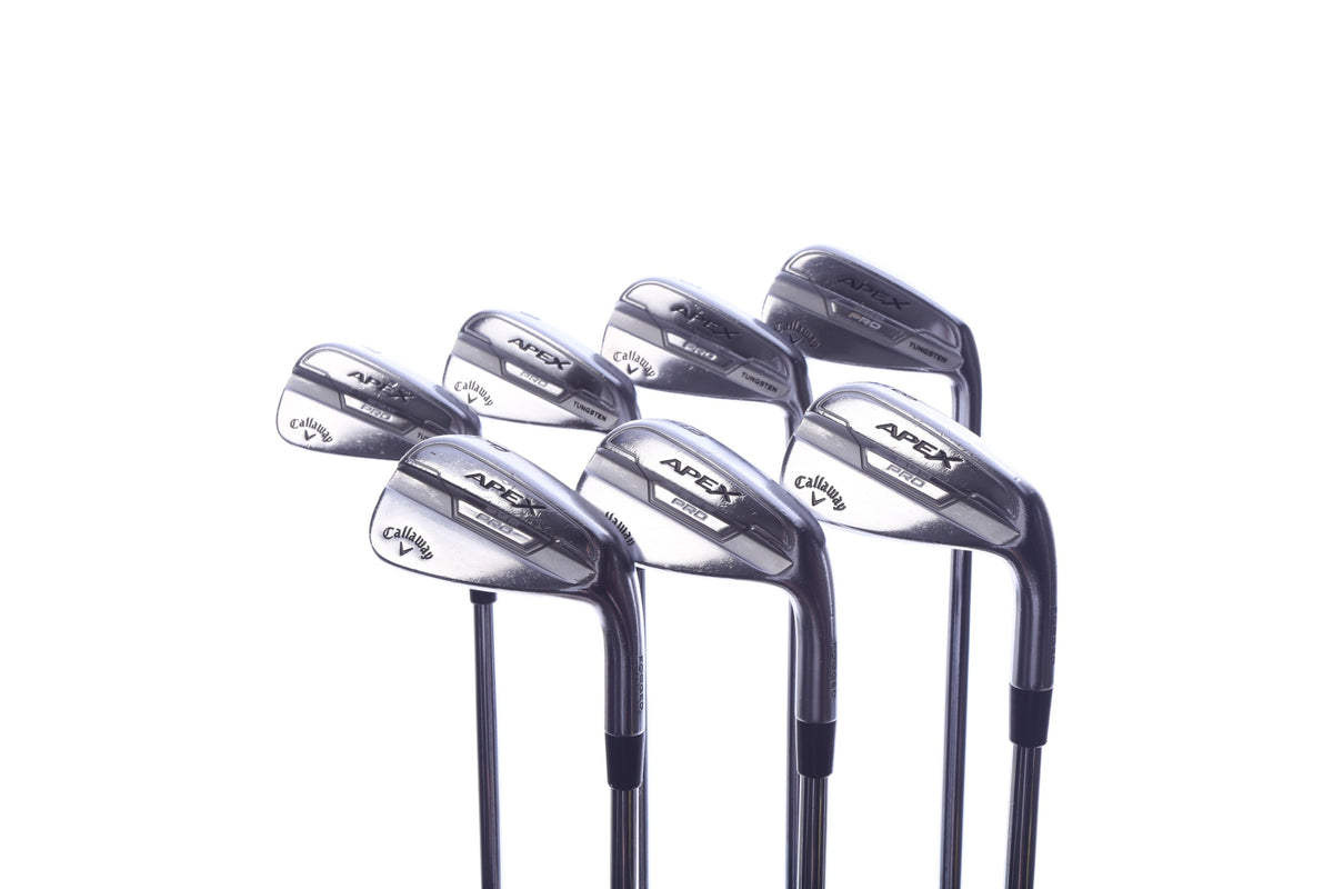 Used Callaway Apex Pro 21 Iron Set - Right-Handed - 4-PW - Stiff Flex-Next Round