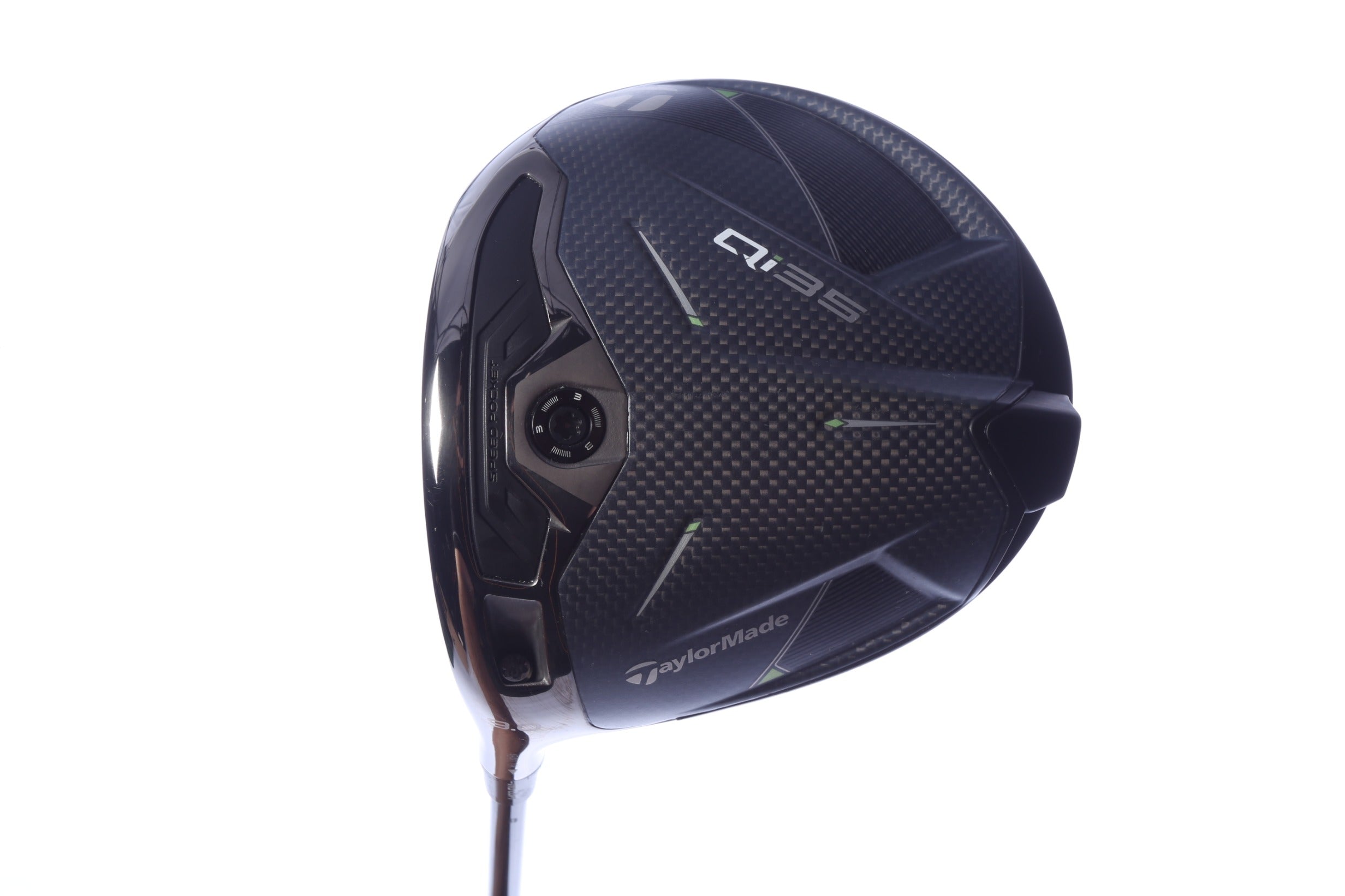Used TaylorMade Qi35 MAX Driver - 9 Degrees - Stiff Flex Project X HZRDUS Red RDX - Left-Handed