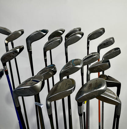Wholesale Lot of 24 Adams Hybrids and Fairway Woods.-Next Round